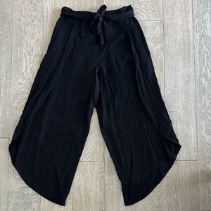 American Rag Black Wide-Leg Pants High Waisted